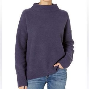 VINCE Funnel Neck Cashmere Pullover